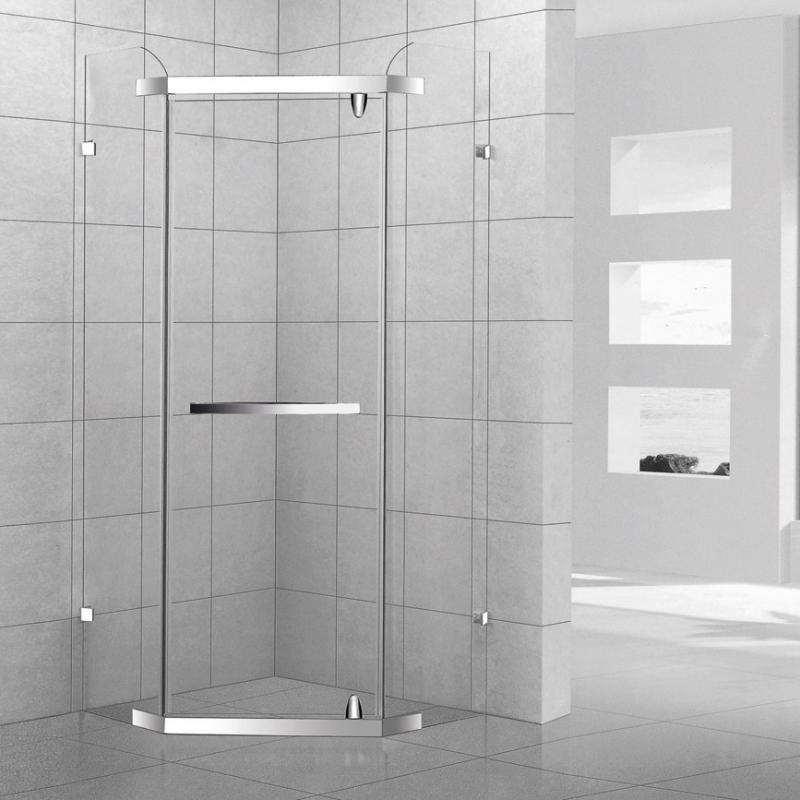 Custom Clear or Frosted Tempered Glass Shower Enclosure