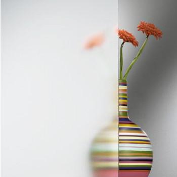 Custom acid-etched glass