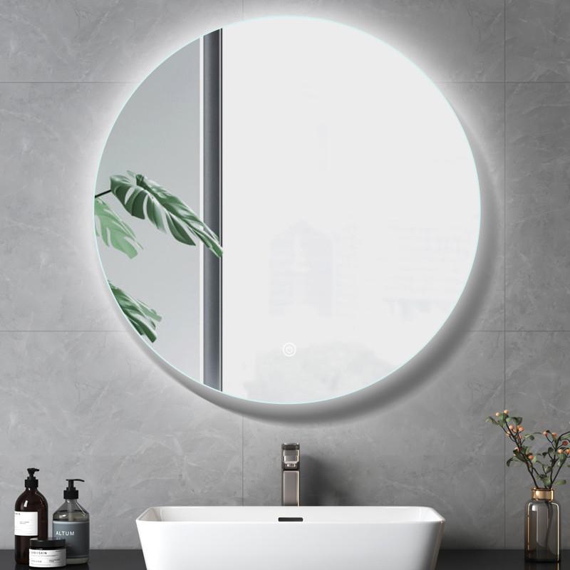 Bathroom Backlit LED Mirror with Touch Switch and defogger
