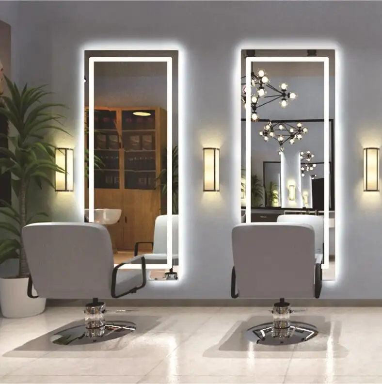 BA01 | LED Vanity Mirror – Backlit Design for Salon, Beauty Studio, or Commercial Use