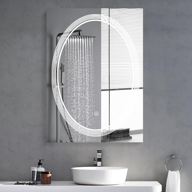 YL02 | Rectangular LED Wall Mirror – Designed for Interior Fit-Outs and Custom Projects