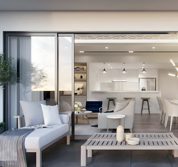 ZIMMER-125-187B Thermal Break Aluminum Sliding Door System