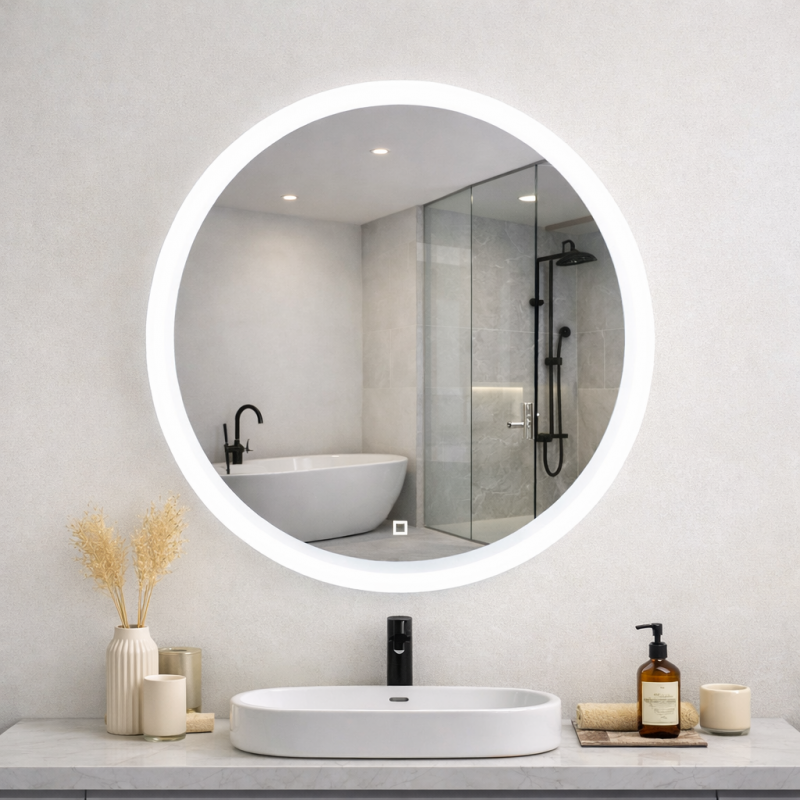 Round LED Vanity Mirror 700mm
