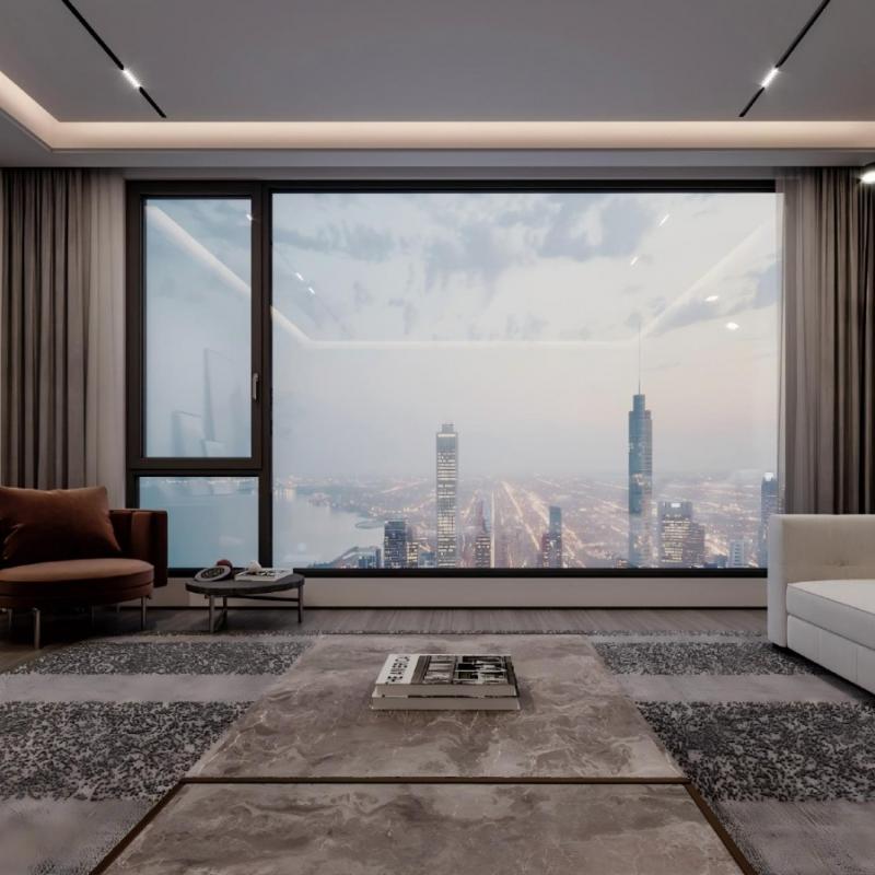 ZE-75WB ZE-100WG Thermal Break Aluminum Sliding Window System
