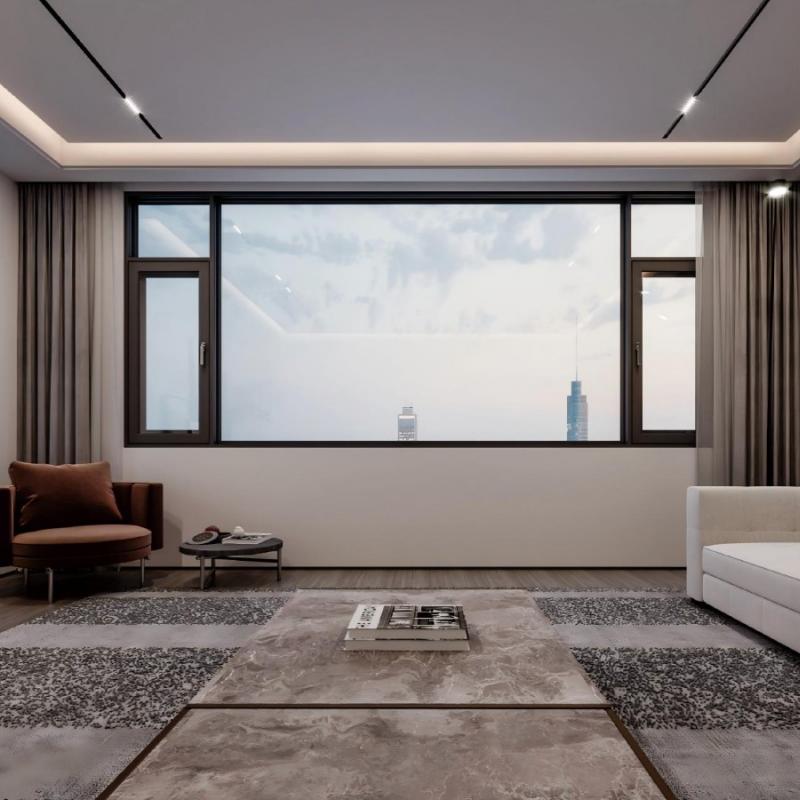 ZO-125WG Thermal Break Aluminum Sliding Window System